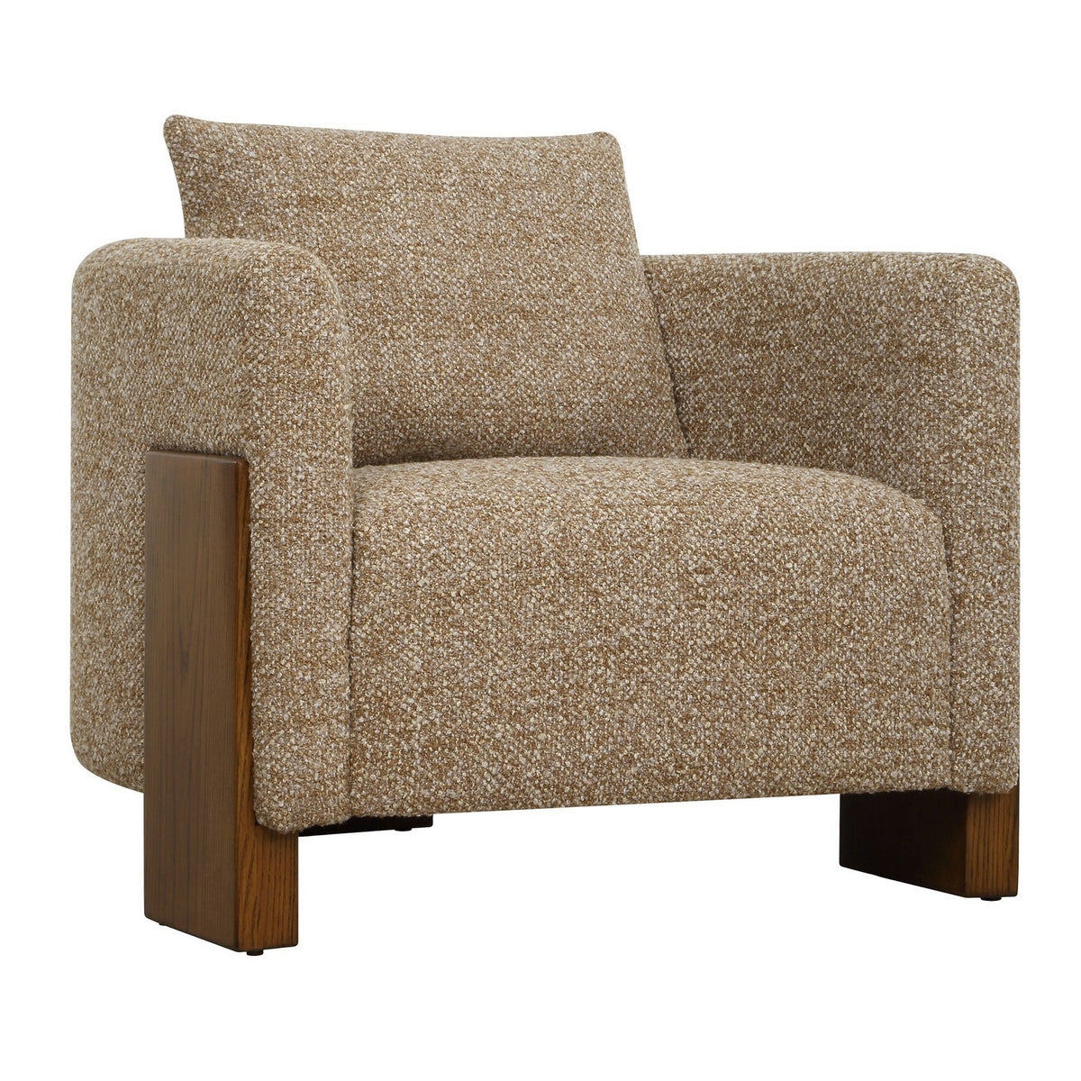 Uttermost - 53076 - Accent Chair - Halligan - Rich Walnut