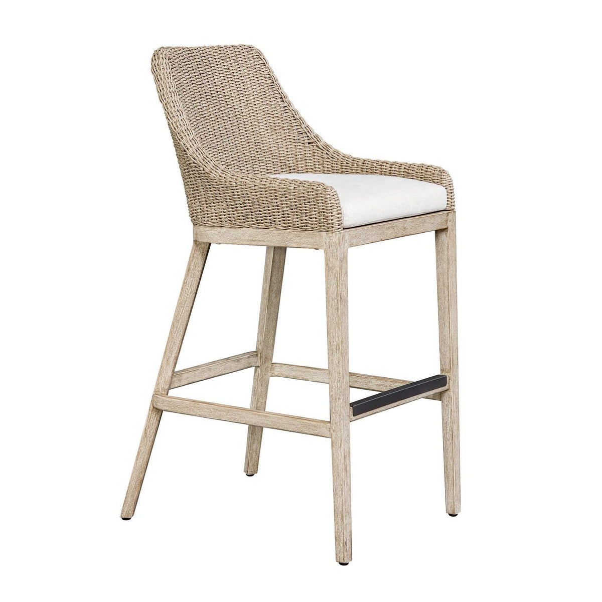Uttermost - 53109 - Tabouret de bar - Paloma - Bois d'acajou