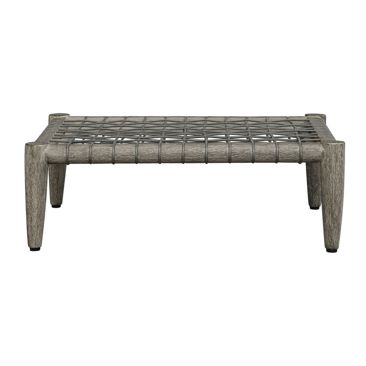 Uttermost - 53124 - Outdoor Ottoman - Borneo - Natural Wood