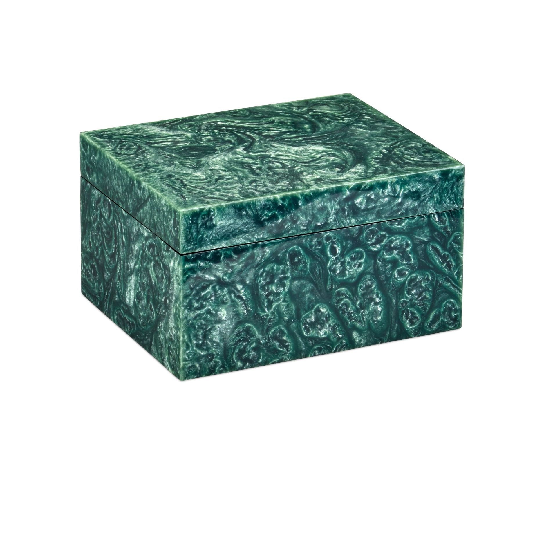 Currey and Company - 1200-1023 - Boîte - Rina - Turquoise