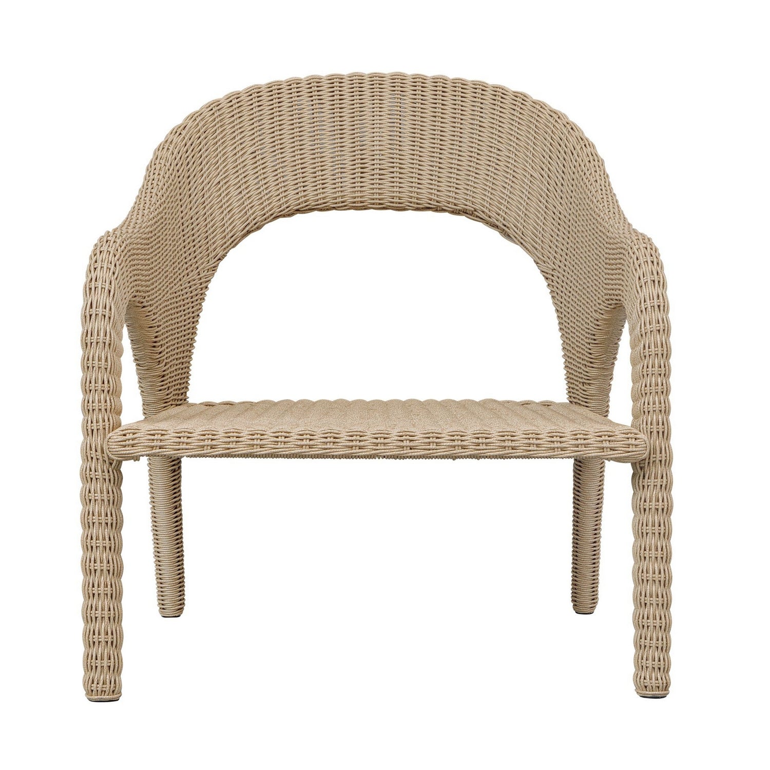 Uttermost - 53129 - Lounge Chair - Kavali - Natural Honey