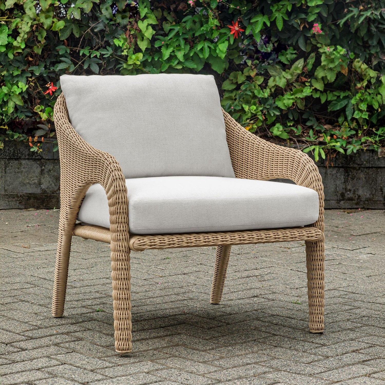 Uttermost - 53129 - Lounge Chair - Kavali - Natural Honey