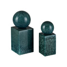 Currey and Company - 1200-1026 - Ensemble de 2 objets - Nova - Turquoise