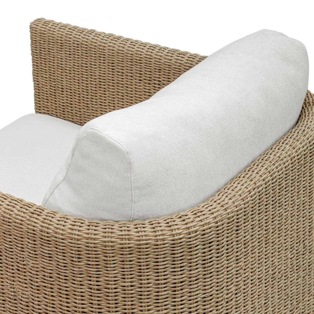 Uttermost - 53132 - Fauteuil lounge - Santorini - Blanc huître