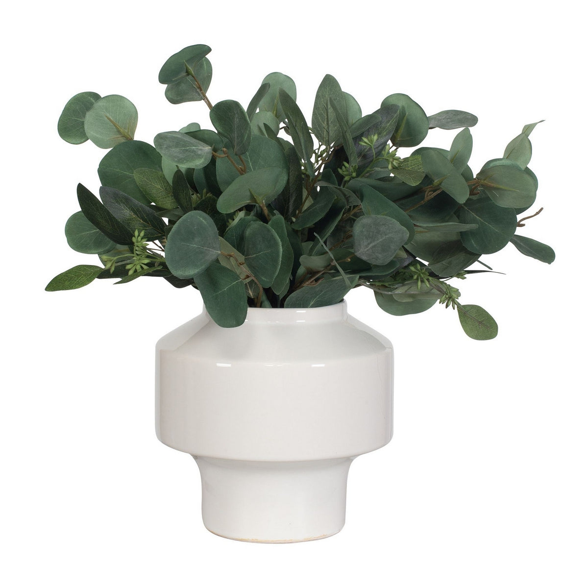 Uttermost - 60257 - Vase - Essence Eucalyptus - White