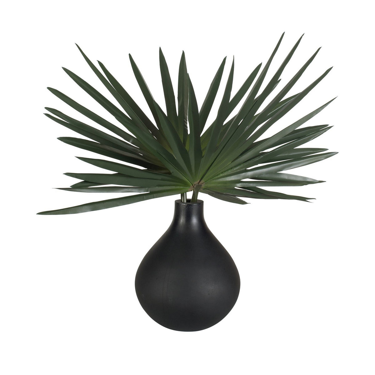 Uttermost - 60259 - Vase - Axis Palm - Matte Black