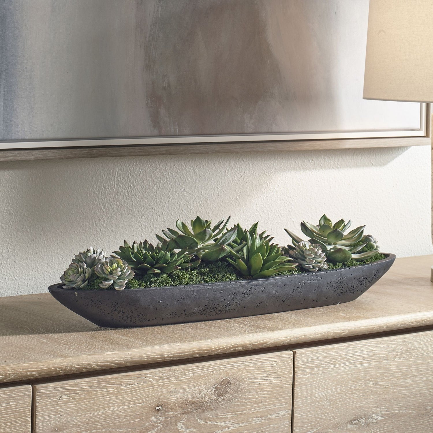 Uttermost - 60260 - Centre de table en forme de bol - Vert - Noir