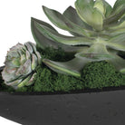 Uttermost - 60260 - Centre de table en forme de bol - Vert - Noir