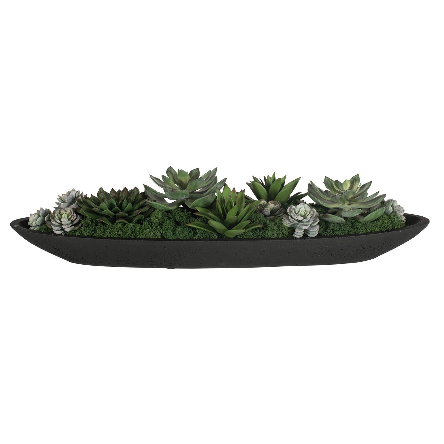 Uttermost - 60260 - Centre de table en forme de bol - Vert - Noir