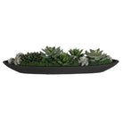 Uttermost - 60260 - Centre de table en forme de bol - Vert - Noir
