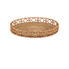 Currey and Company - 1200-1041 - Plateau - Tegal - Naturel / Transparent