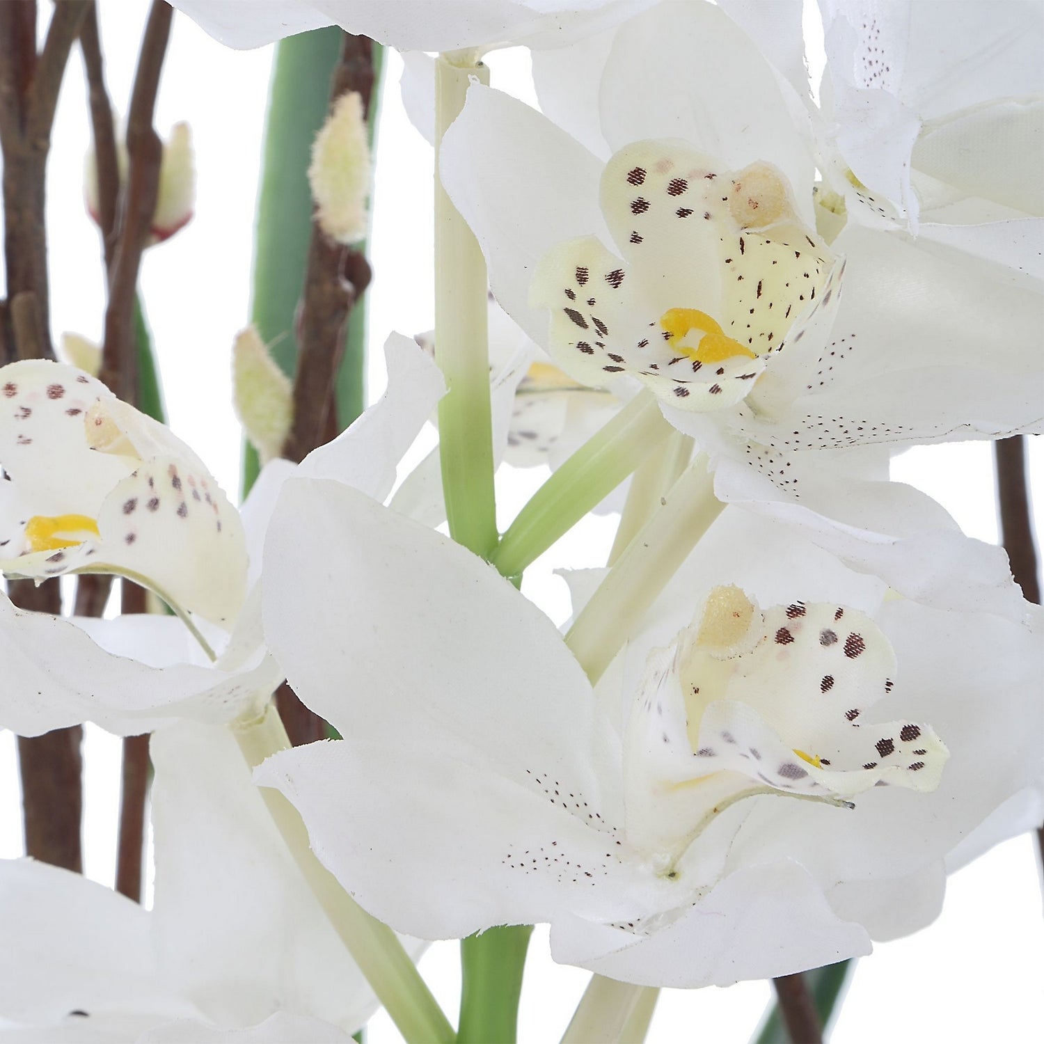 Uttermost - 60265 - Centre de table vase - Orchidée Eterna - Blanc
