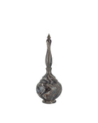Currey and Company 1200-1051 Marbleized Turret Box in Marbleized Brown
