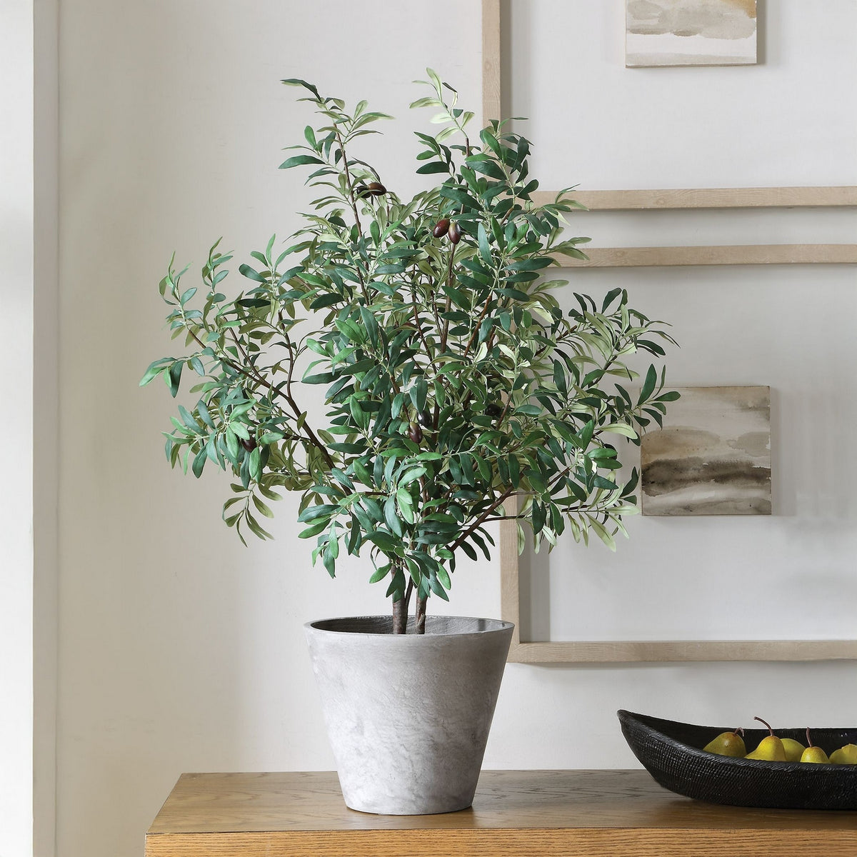 Uttermost - 60268 - Jardinière - Marisol - Oliviers aspect naturel
