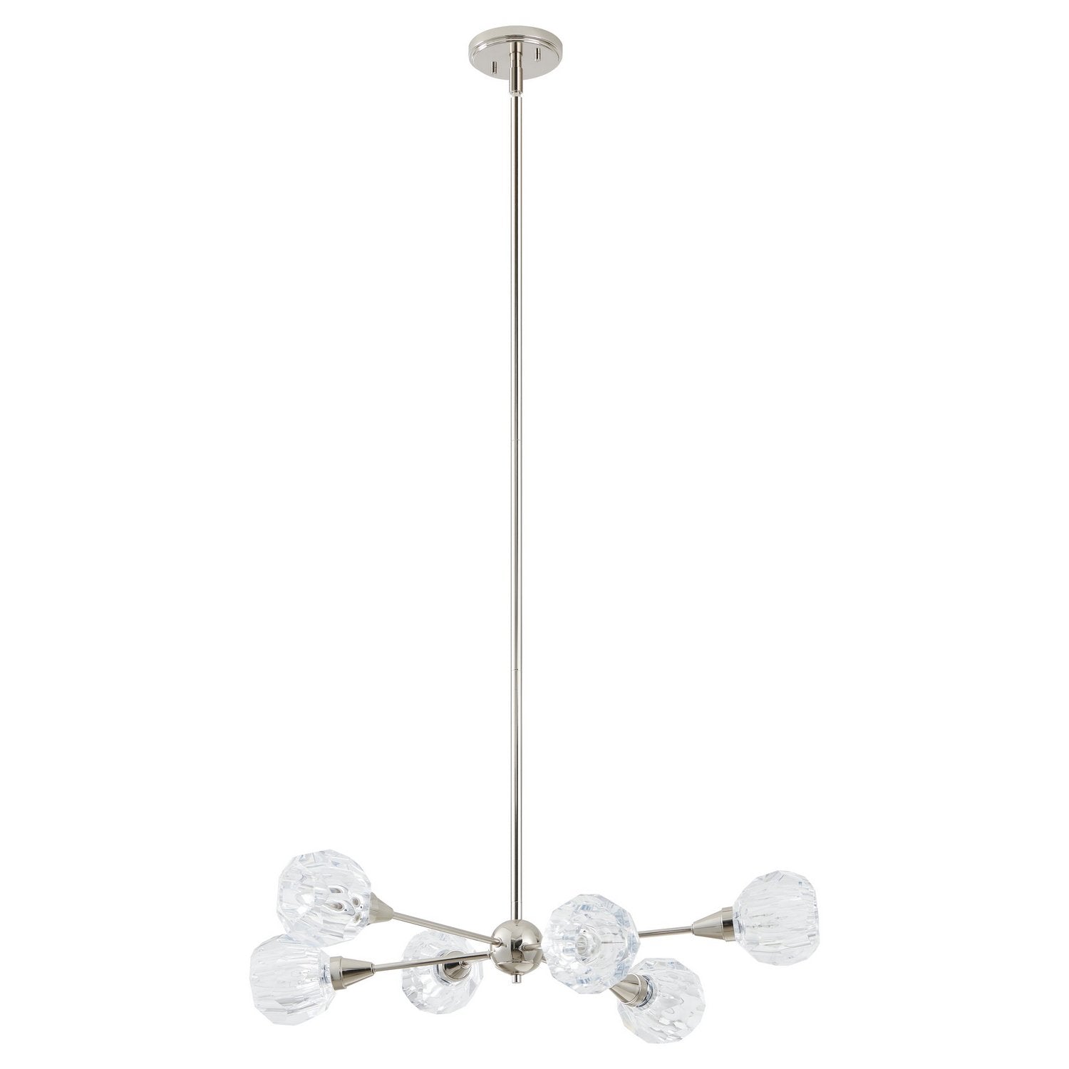 Éclairage de thèse 206942A Helena Suspension en nickel poli