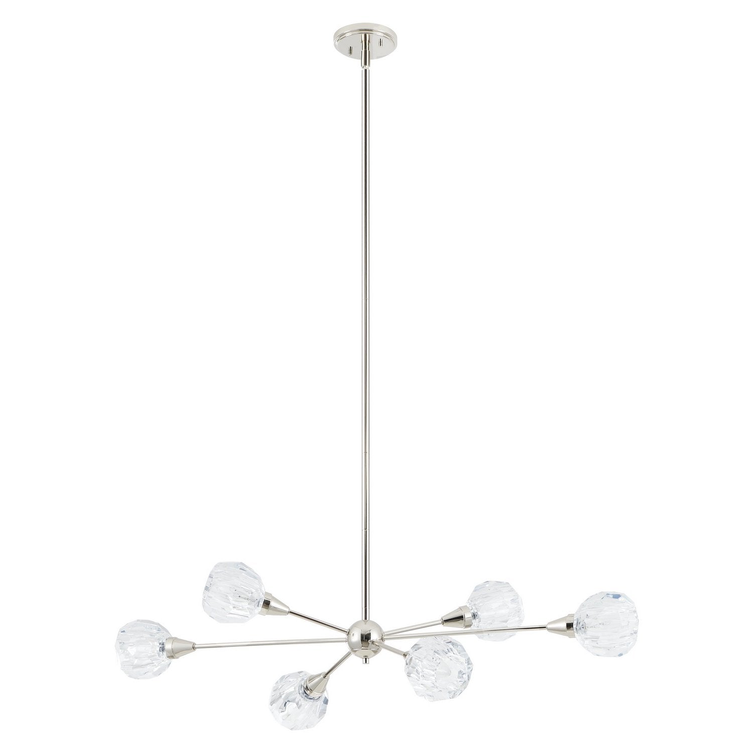 Éclairage de thèse 206944A Helena Suspension en nickel poli