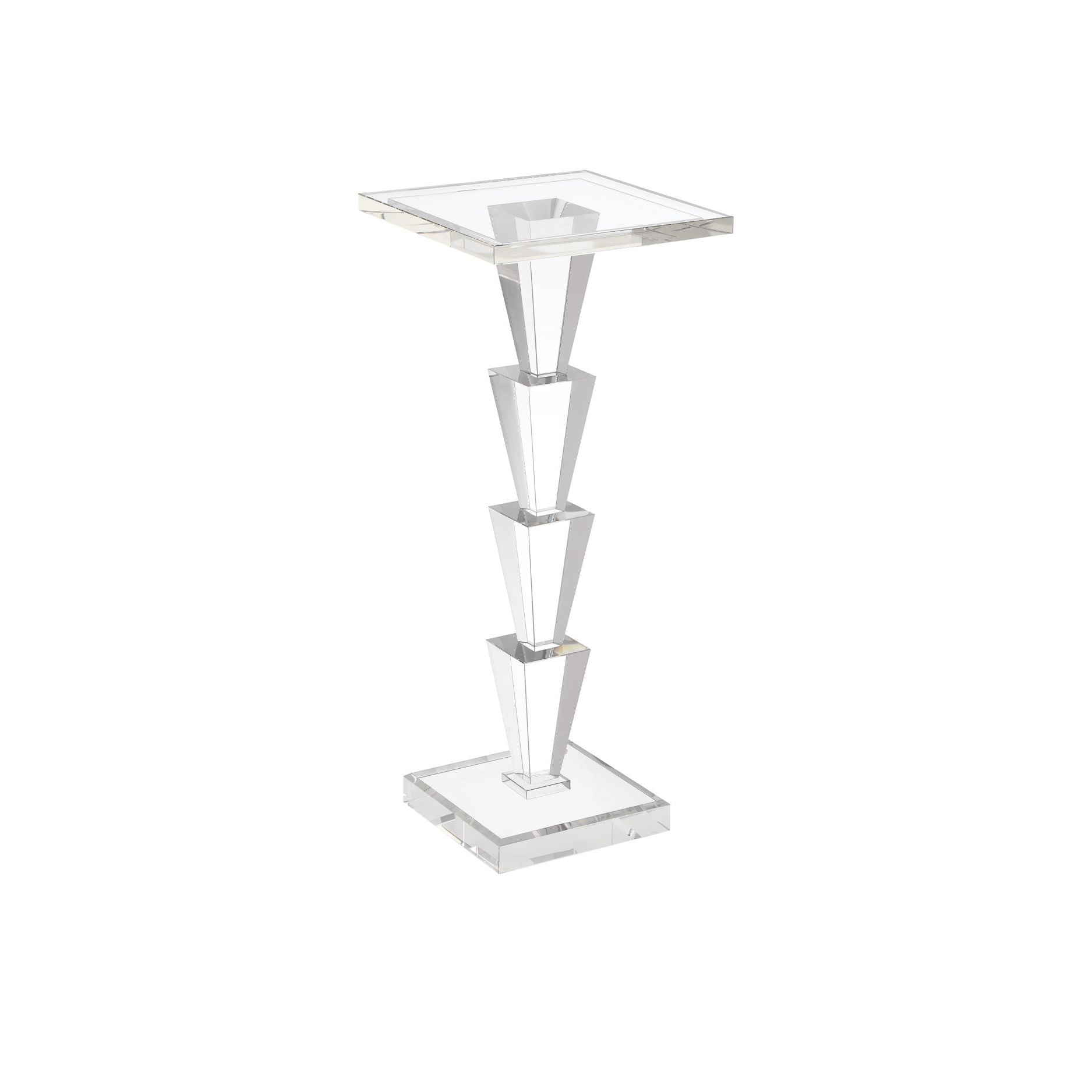 Currey and Company - 3000-0319 - Table à boissons - Table à boissons Tiana - Transparent