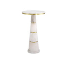 Currey and Company - 3000-0320 - Drinks Table - Eleanora - Natural / Natural Brass