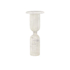 Currey and Company - 3000-0323 - Table à boissons - Table à boissons en marbre blanc naturel - Passementerie