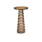 Currey and Company - 4000-0229 - Drinks Table - Gridiron Drinks Table - Antique Brass