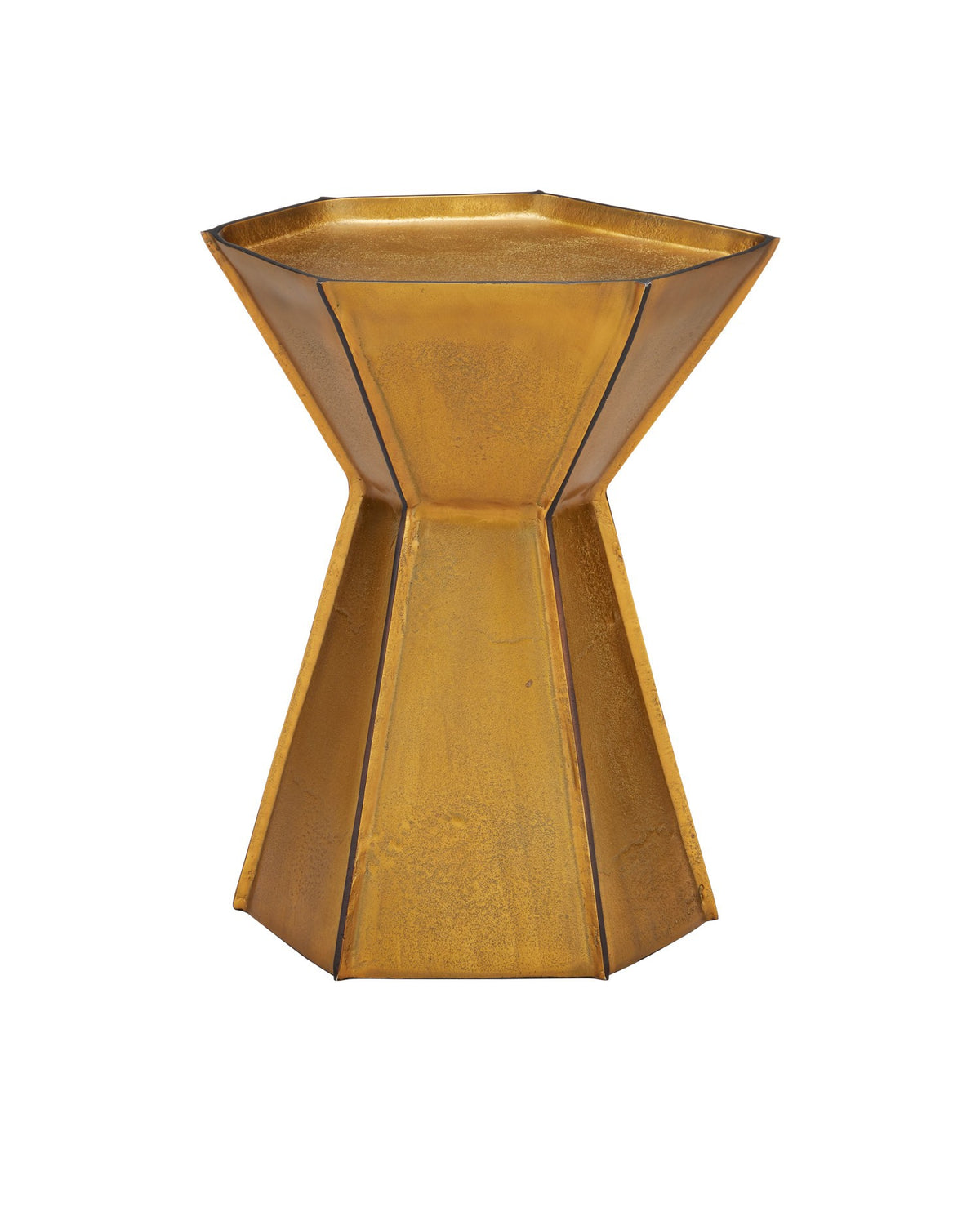 Currey and Company - 4000-0230 - Accent Table - Merola - Antique Brass / Bronze