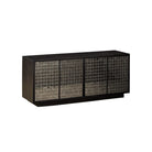 Currey and Company - 3000-0330 - Credenza - Mosaico - Ebony / Antique Mirror