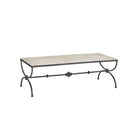 Currey and Company - 4000-0244 - Cocktail Table - Agora - Natural / Rustic Bronze