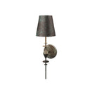Currey and Company - 5000-0277 - Une lumière Murale - Anselme - Bronze vert / Or contemporain