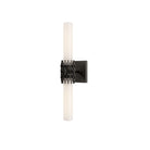 Currey and Company - 5800-0071 - Deux lumières Murale - Brietta - Blanc opaque / Bronze huilé