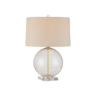 Currey and Company - 6000-1007 - One Light Table Lamp - Zebulon - Clear with Gold Speckles / Contemporary Gold Leaf