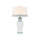 Currey and Company - 6000-1026 - One Light Table Lamp - Kora Blue Table Lamp - White / Light Blue