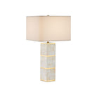 Currey and Company - 6000-1033 - One Light Table Lamp - Casey - Natural / Brass