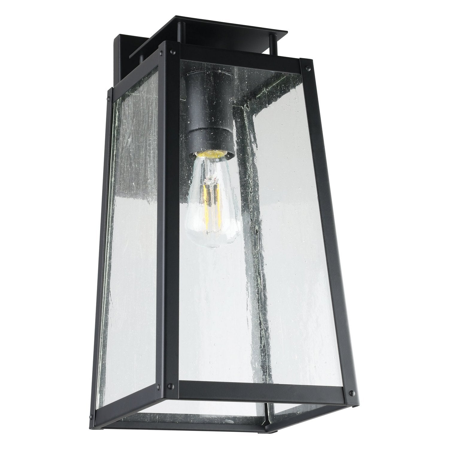 Thesis Lighting 207131A Salford Exterior Wall Sconce in Matte Black