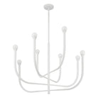 Thesis Lighting 207253A Dahlia LED Chandelier in Plaster White