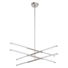 Éclairage Thesis 207285A Ouverture LED Convertible Suspendu en nickel poli