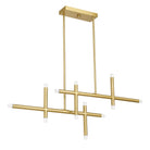 Thesis Lighting 207301A Manhattan LED Chandelier in Brushed Gold