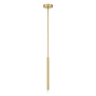 Thesis Lighting 207302A Manhattan LED Pendant in Brushed Gold