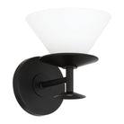 Thesis Lighting 207322A Tremolo Vanity in Matte Black, Champagne Gold