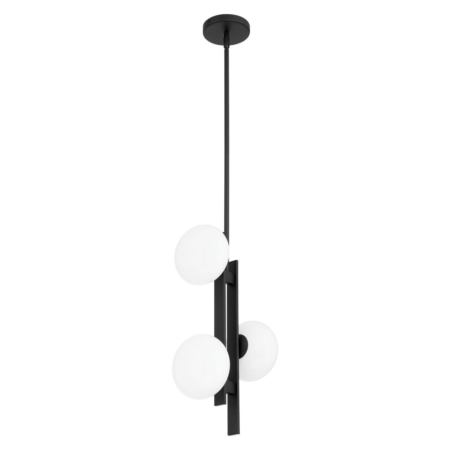 Éclairage Thesis 207385A Julep LED Suspension en noir mat
