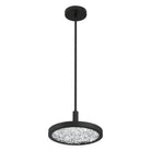 Éclairage Thesis 207415A Courtney LED Convertible Suspension en noir texturé