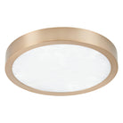 Thesis Lighting 207615A Argyle LED Flush Mount in Champagne Gold