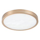 Thesis Lighting 207616A Argyle LED Flush Mount in Champagne Gold