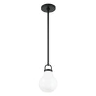 Thesis Lighting 207649A Mansfield Pendant in Matte Black