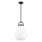 Thesis Lighting 207651A Mansfield Pendant in Matte Black