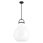 Thesis Lighting 207652A Mansfield Pendant in Matte Black