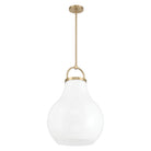 Thesis Lighting 207655A Mansfield Pendant in Champagne Gold
