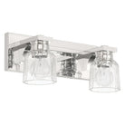 Meuble-lavabo Dryden 207671A de Thesis Lighting, finition nickel poli