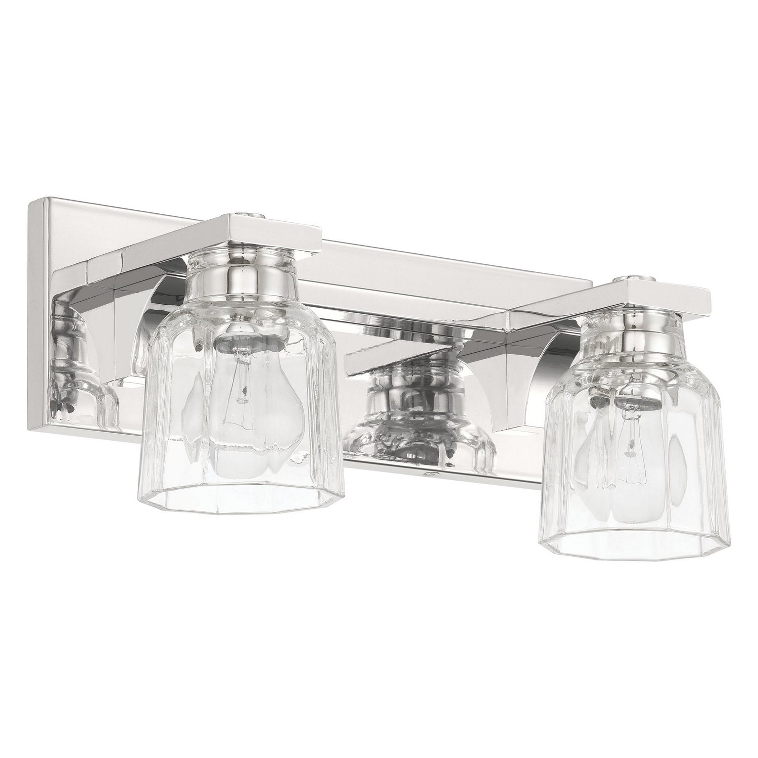 Thesis Lighting 207671A Dryden Vanity in Polished Nickel