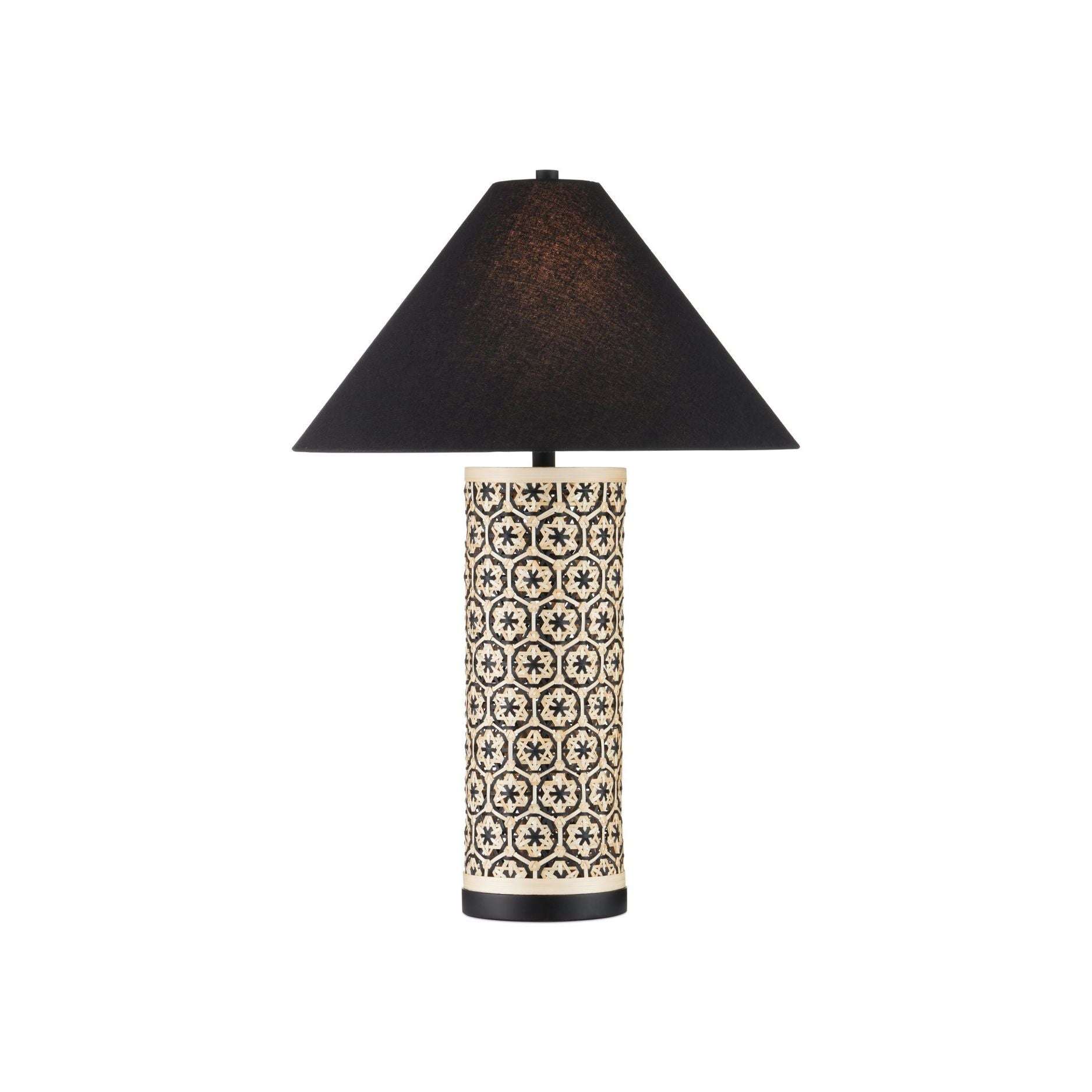Currey and Company - 6000-1036 - One Light Table Lamp - Nebulon Table Lamp - Natural / Black