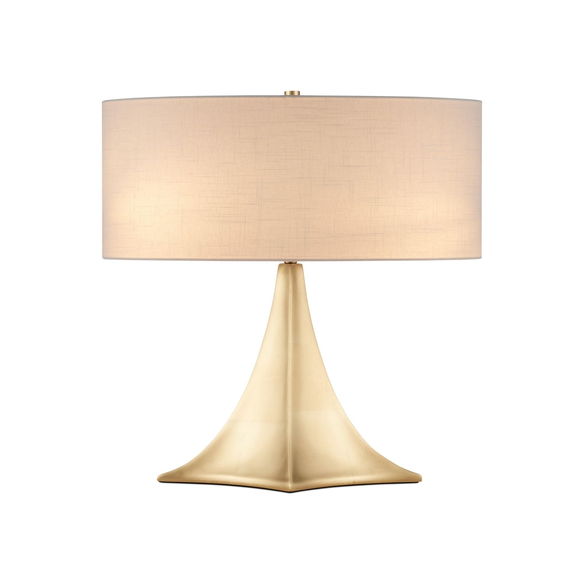 Currey and Company - 6000-1043 - Two Light Table Lamp - Cassia Table Lamp - Gold Leaf